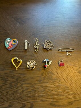 Brooch & Pins PICK ONE
